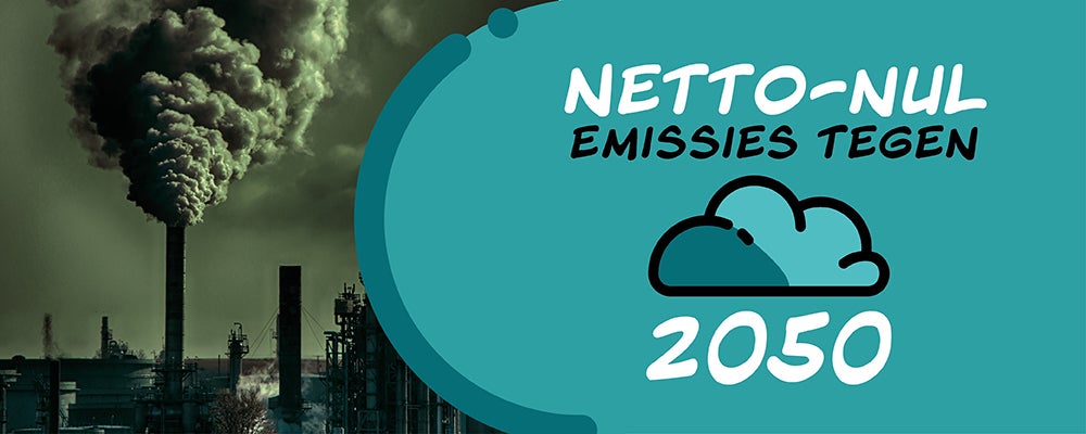 Netto-nul emissies tegen 2050