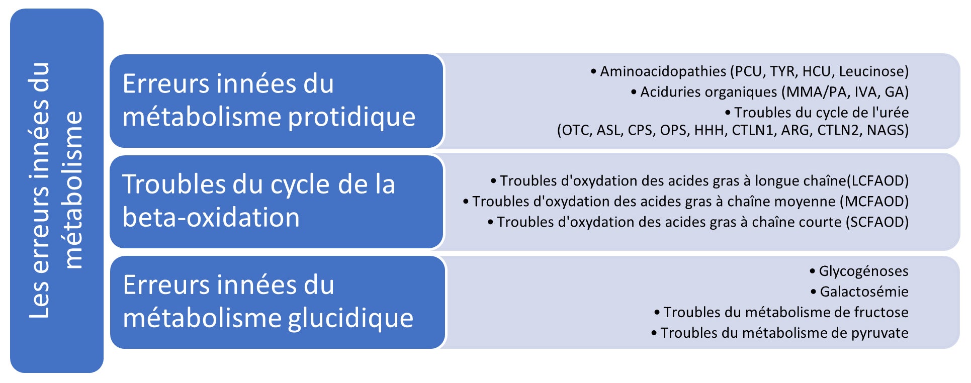 erreurs innées du métabolisme